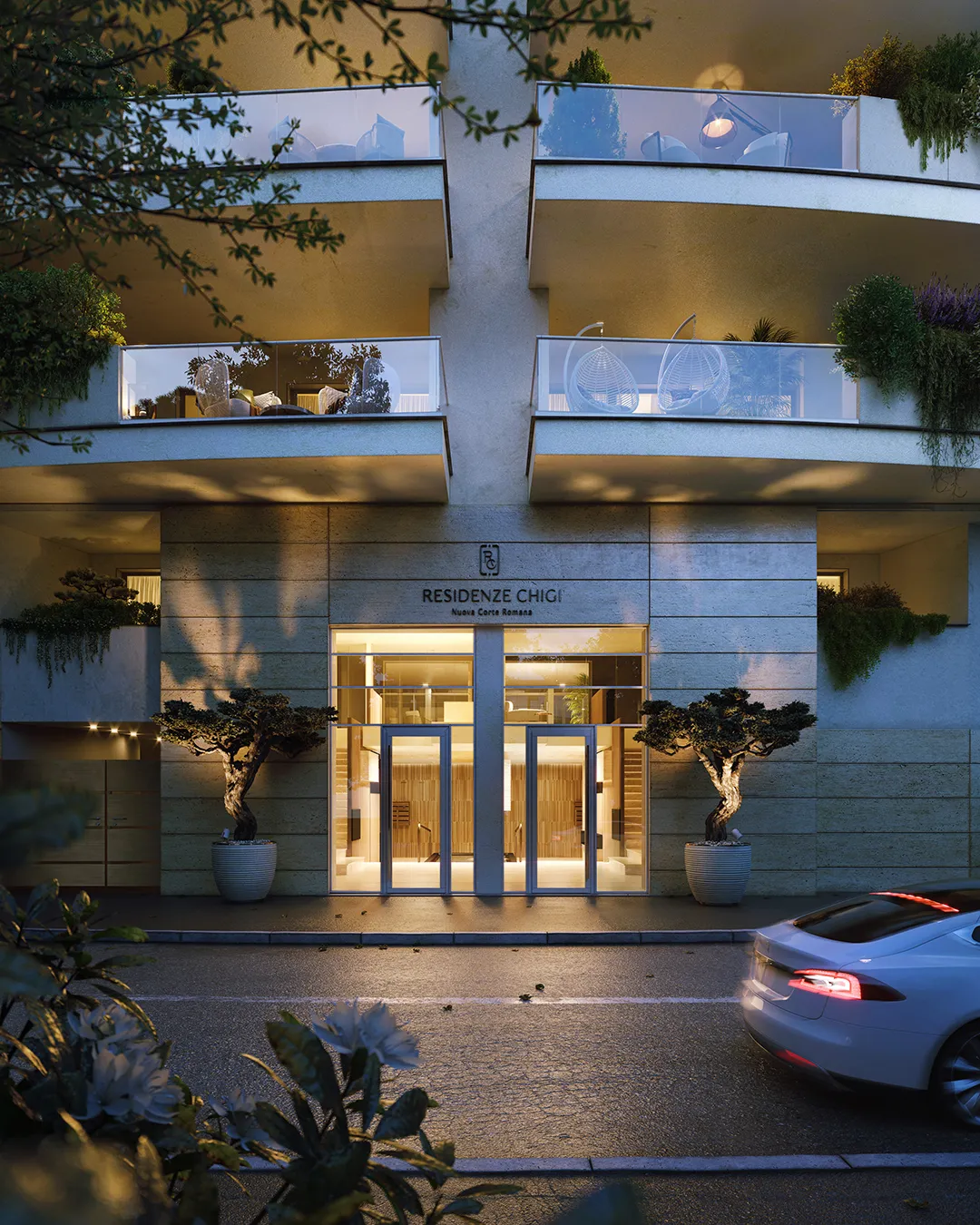 Residenze Chigi - ingresso principale e hall